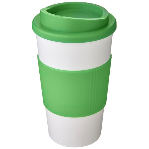 Gobelet isolant personnalisable 350ml Americano® Blanc / Vert